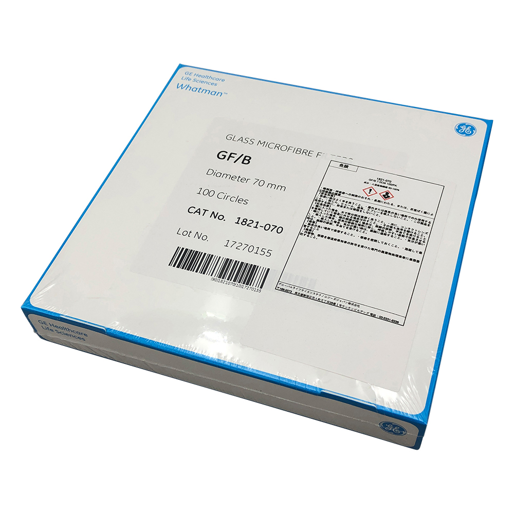 ガラス繊維円形濾紙GF/B 7.0cm 100枚入 1821-070