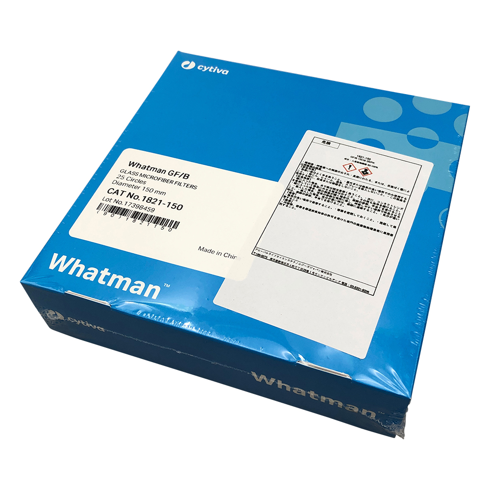 ガラス繊維円形濾紙GF/B 15.0cm 25枚入 1821-150