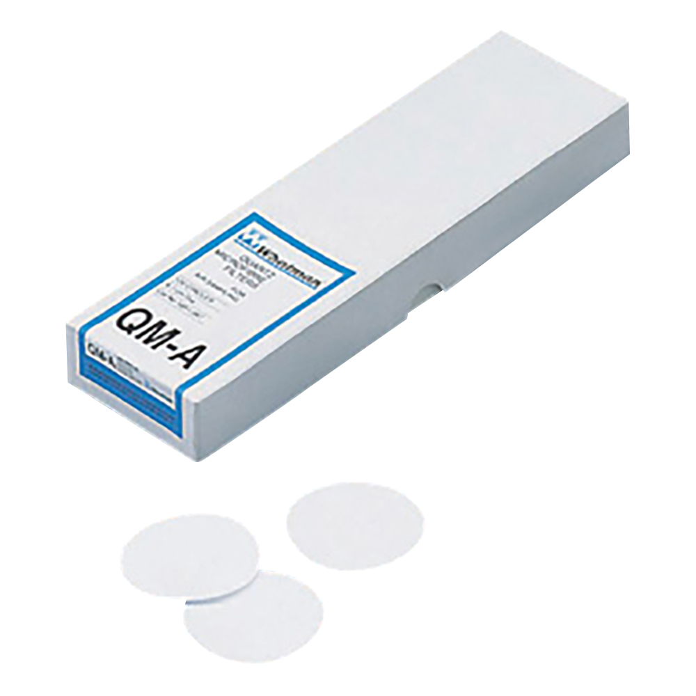 石英繊維濾紙QM-A 円型 φ37mm 100枚入 1851-037