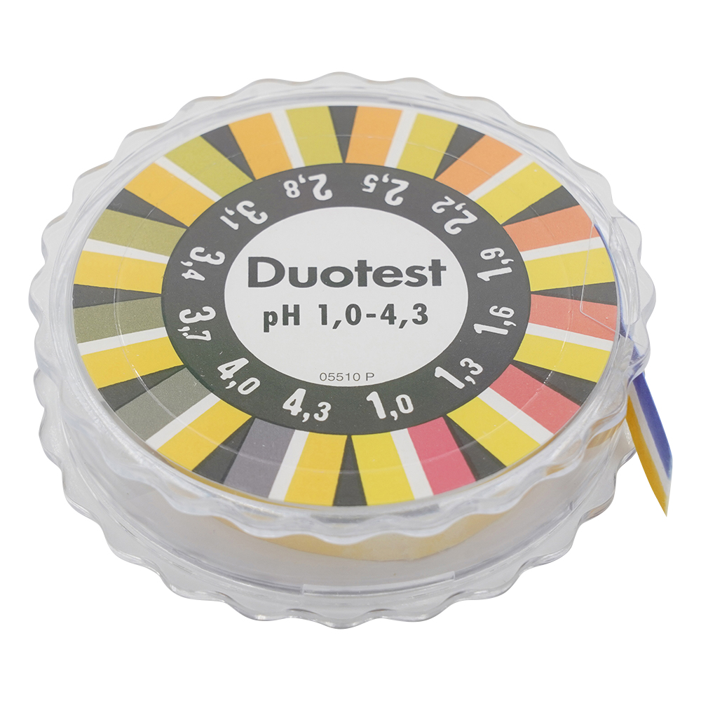 ツーバンドpH試験紙 DUOTEST 1.0-4.3 MN90302