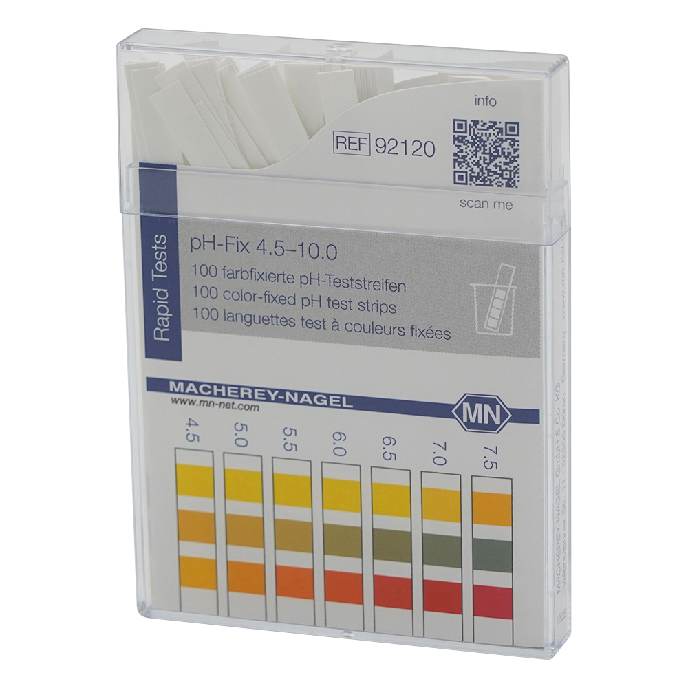 スティックpH試験紙（pH-Fix） pH4.5-10.0 1箱（100枚入） MN92120