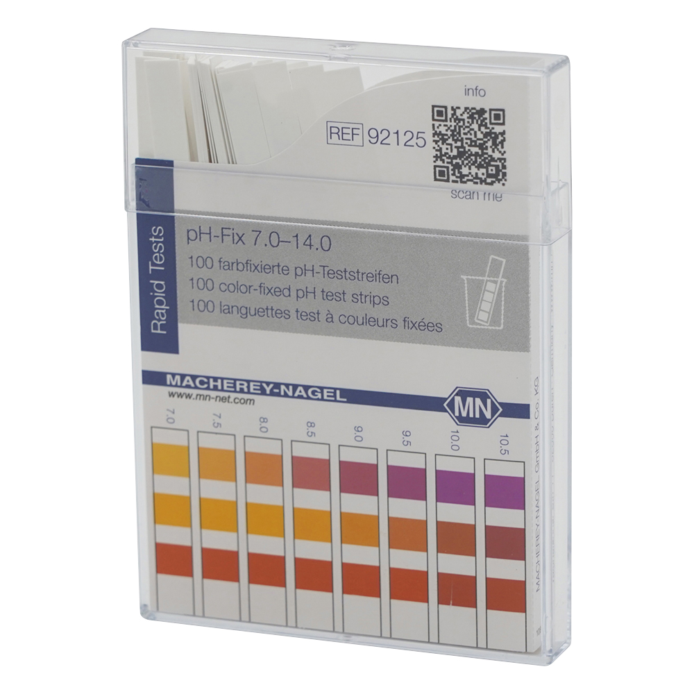スティックpH試験紙（pH-Fix） pH7.0～14.0 1箱（100枚入） MN92125