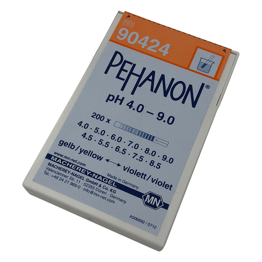 ストライプpH試験紙（PEHANON） pH4.0-9.0 1箱（200枚入） MN90424