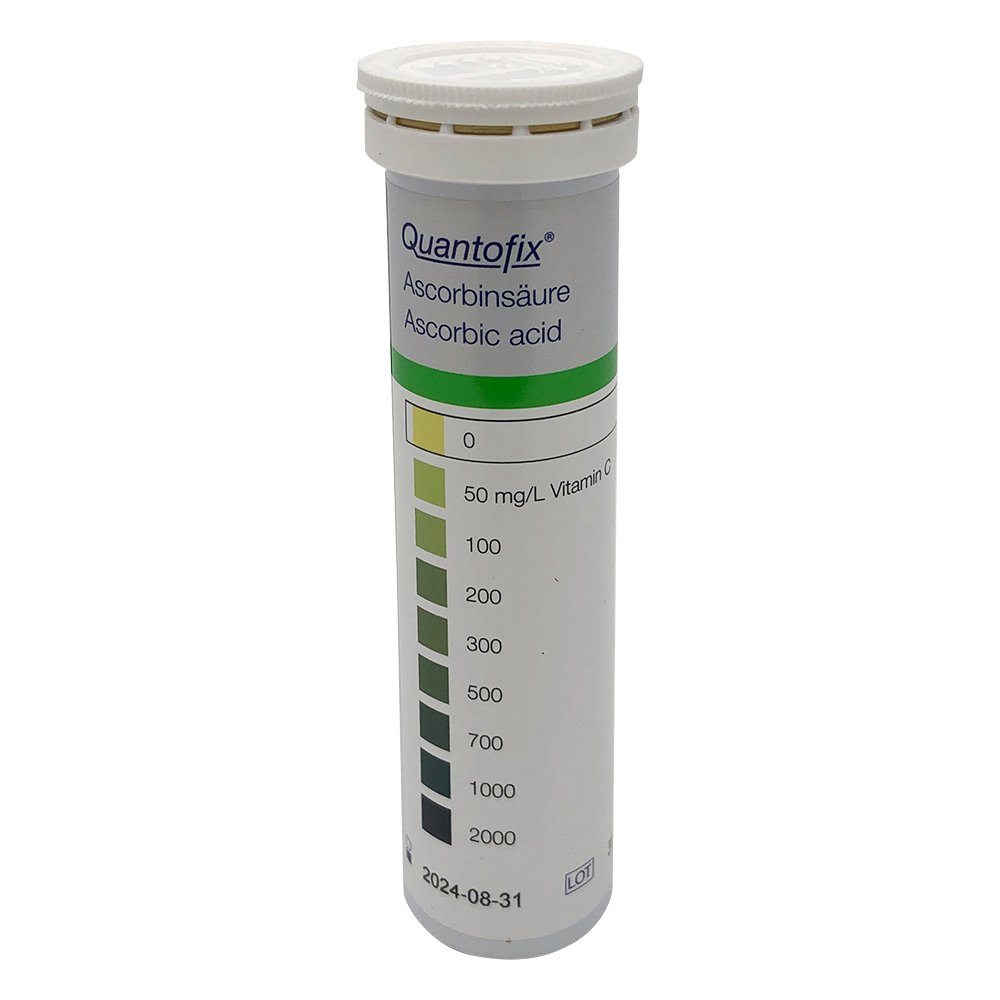 半定量イオン試験紙 QUANTOFIX アスコルビン酸 100枚入 MN91314