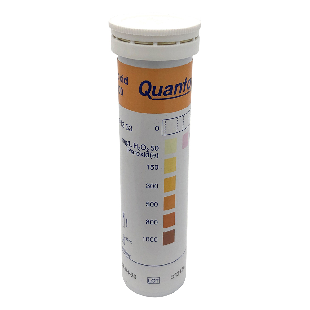 半定量イオン試験紙 QUANTOFIX パーオキシド1000 1箱（100枚入） MN91333