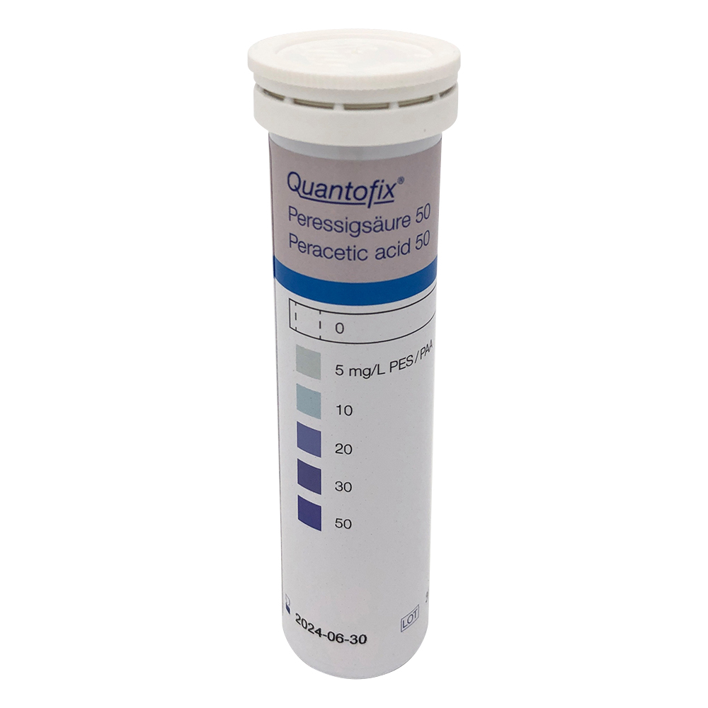 半定量イオン試験紙 QUANTOFIX 過酢酸50 100枚入 MN91340