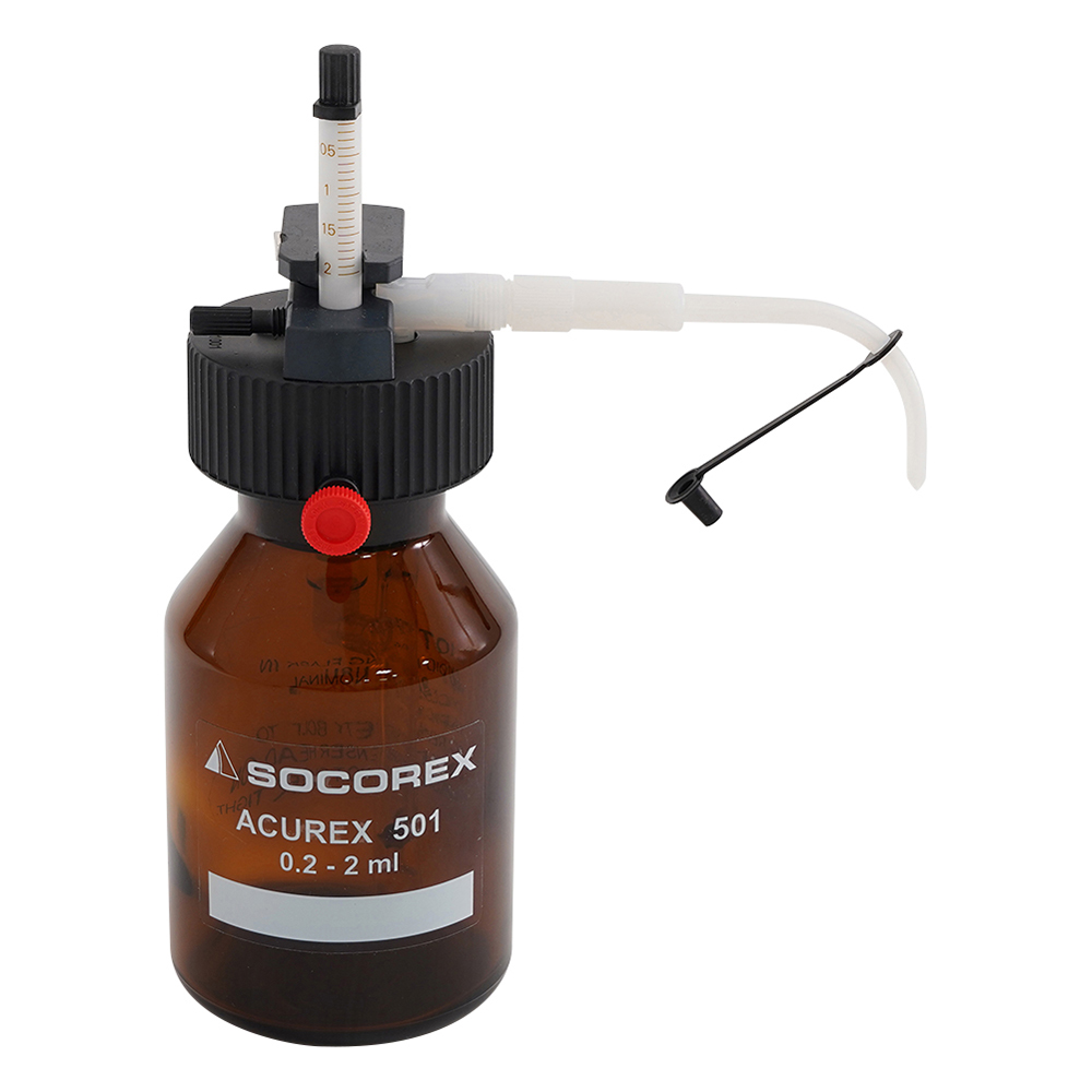 アキュレックスディスペンサー SOCOREX 分注量0.2～2mL 501.02025