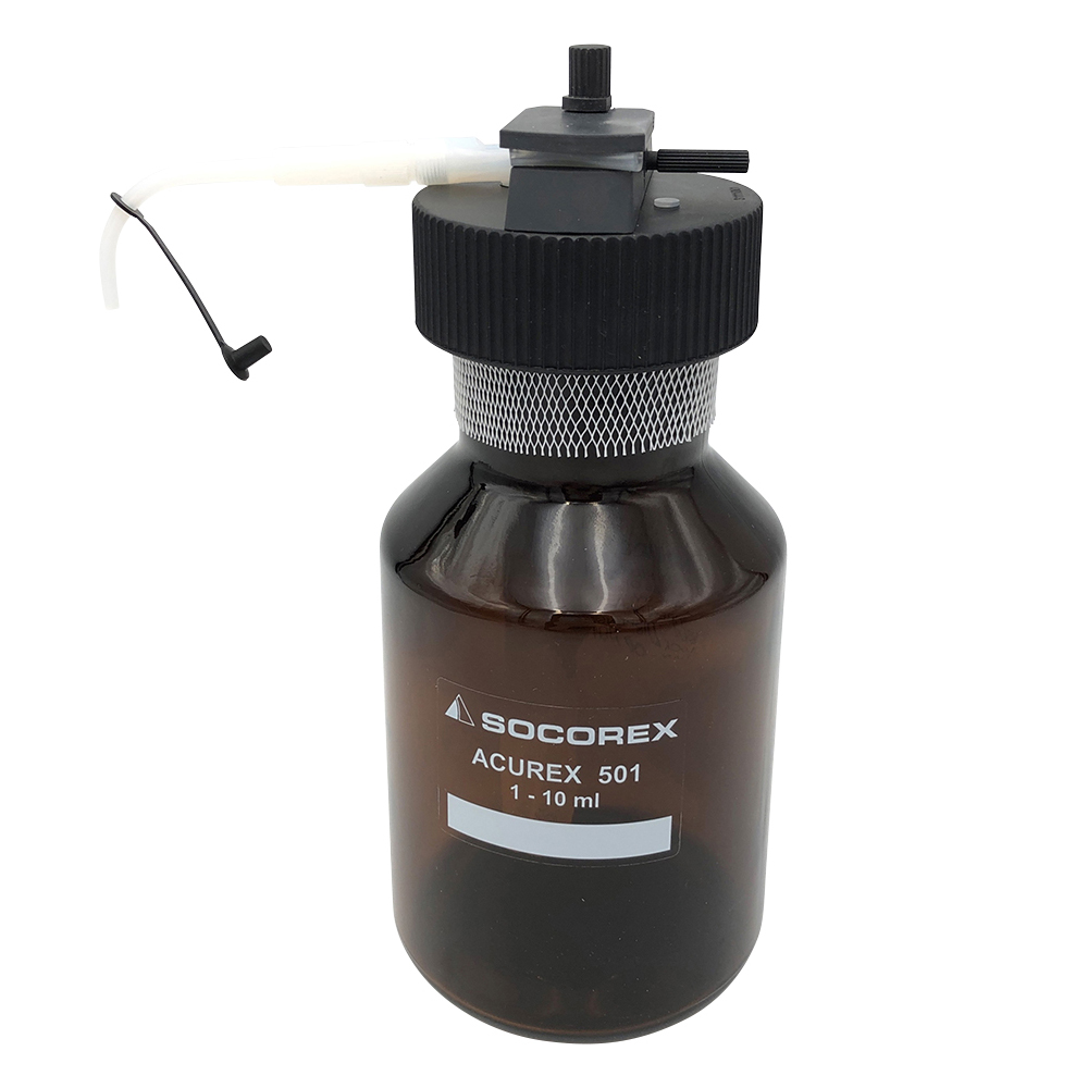 アキュレックスディスペンサー SOCOREX 分注量1～10mL 501.101