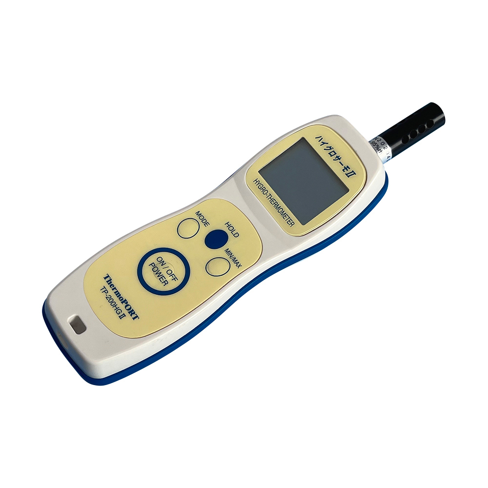ハンディ温湿度計 ハイグロサーモⅡ（センサリフレッシュ機能付） 本体のみ TP-200HGⅡ