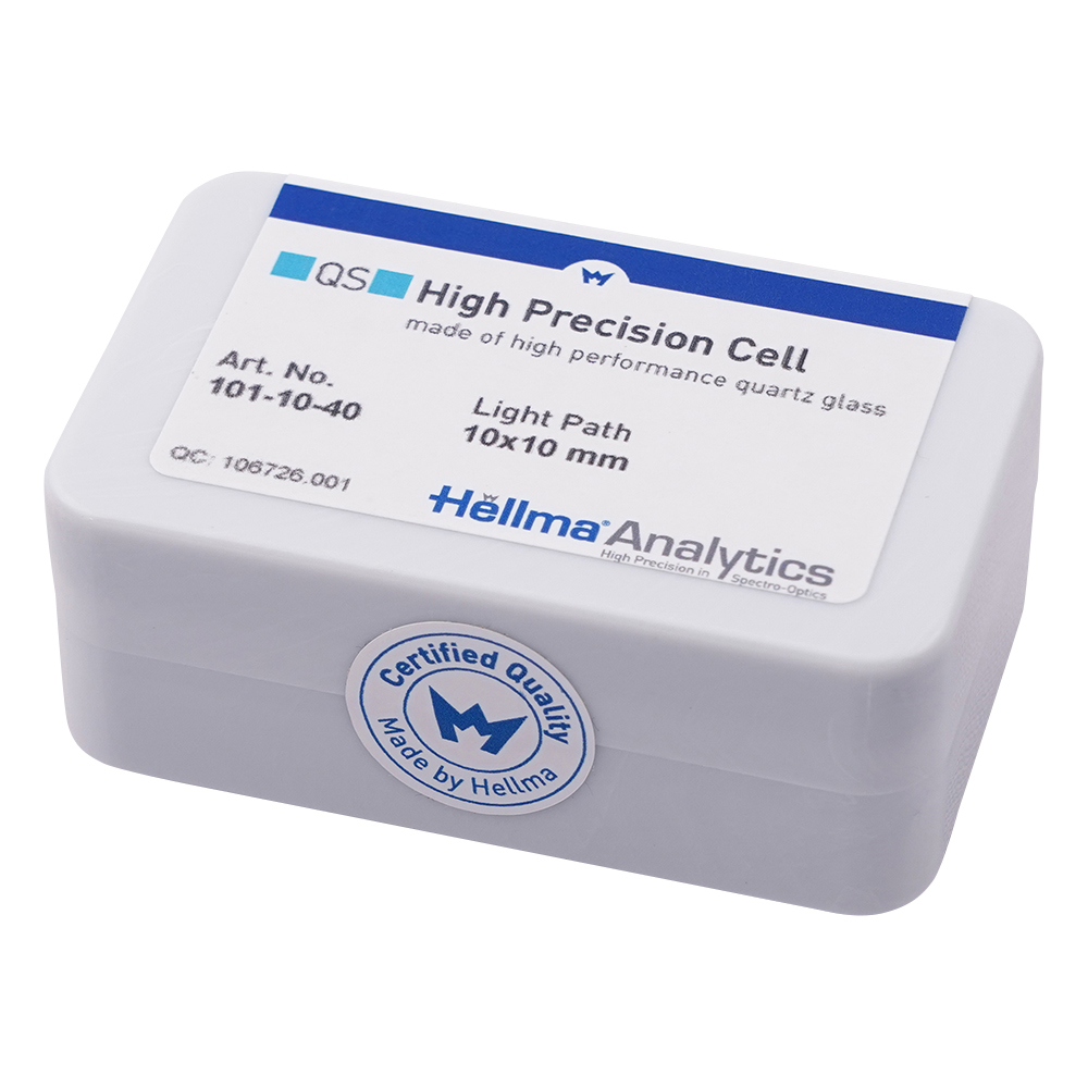 ヘルマ石英セル 蛍光用スタンダード 101-10-40