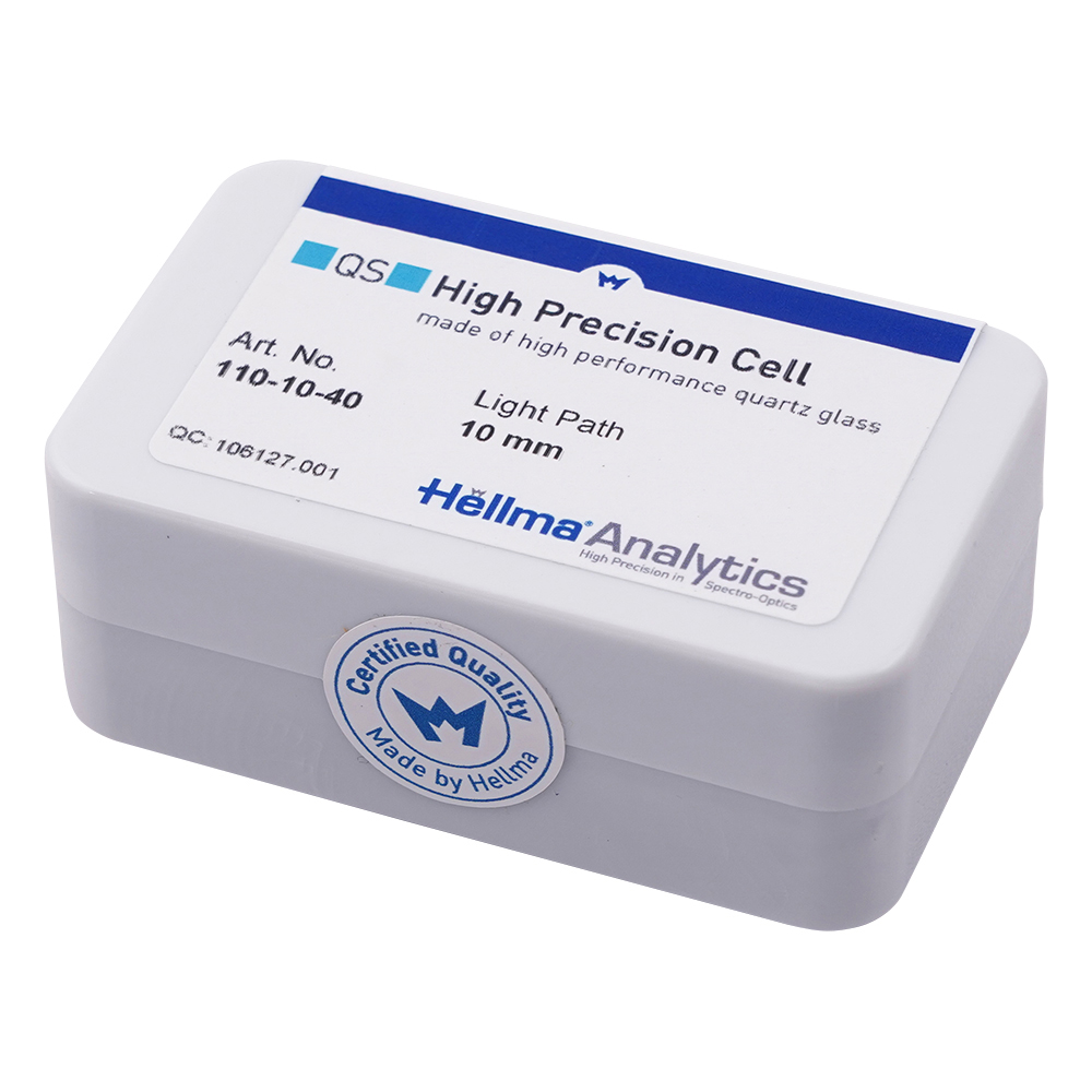 ヘルマ石英セル スタンダード 110-10-40