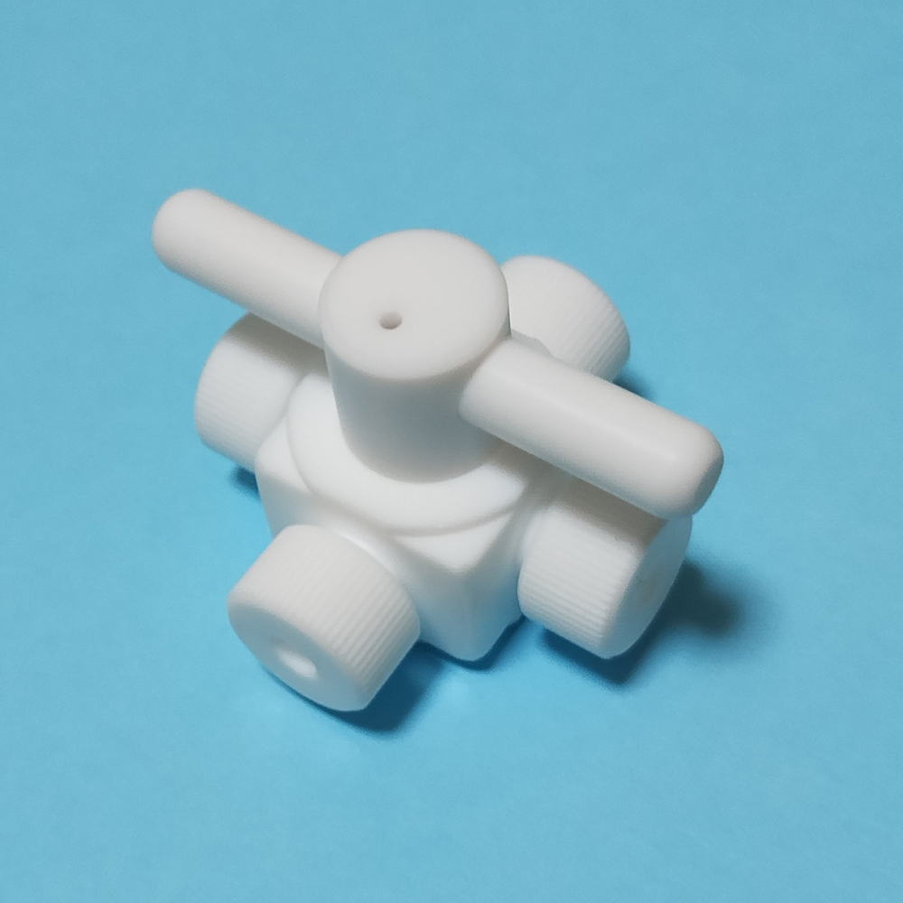 アズフロン（R）バルブ圧入型 4方 AF-VAL1/2-4