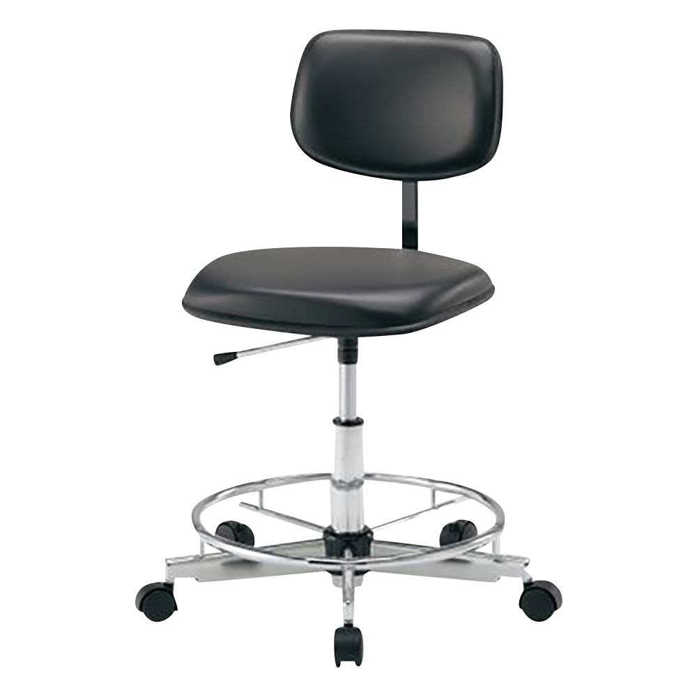 カラフルスタンダードチェア ブラック リング付き LSN-BKR