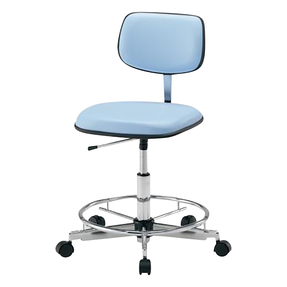 カラフルスタンダードチェア ブルー リング付き LSN-BR