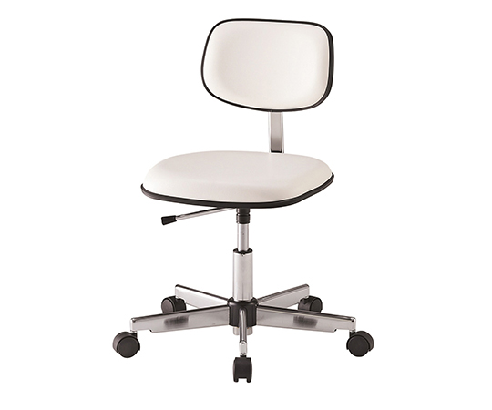 クリーンカラフルスタンダードチェア（クラス100対応） 足掛リング無し ホワイト LSC-W