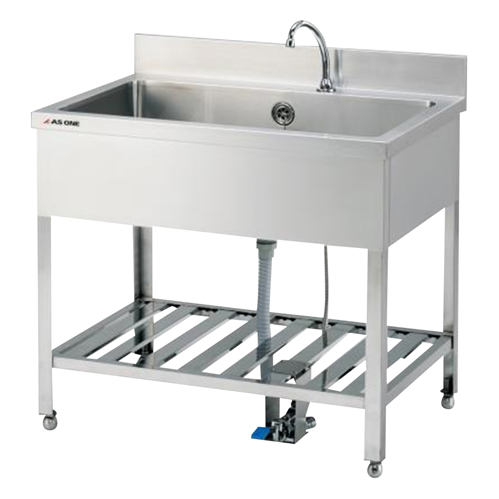 流し台（フットペダル式） 水栓1個 FS-W900-430