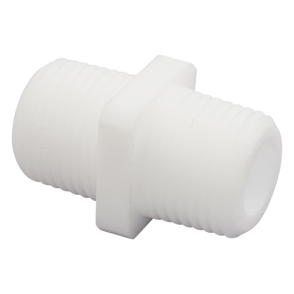 アズフロン（R）ニップル ストレートタイプ 同径 R1/2×1/2