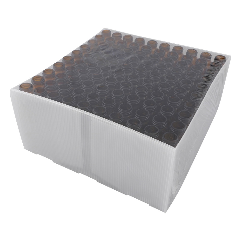 アズラボバイアル瓶 本体のみ 60mL 褐色 1袋（100本入） 6027-V