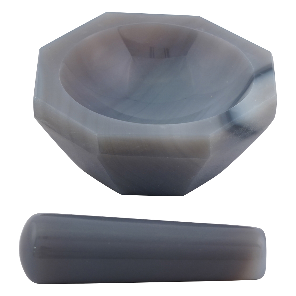 メノー乳鉢（浅型） φ50×φ60×12mm 乳棒付き