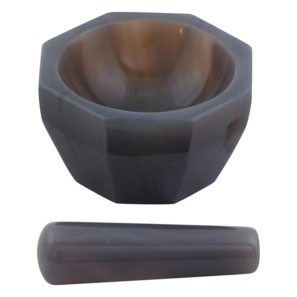 メノー乳鉢（深型） φ50×φ60×18mm 乳棒付き