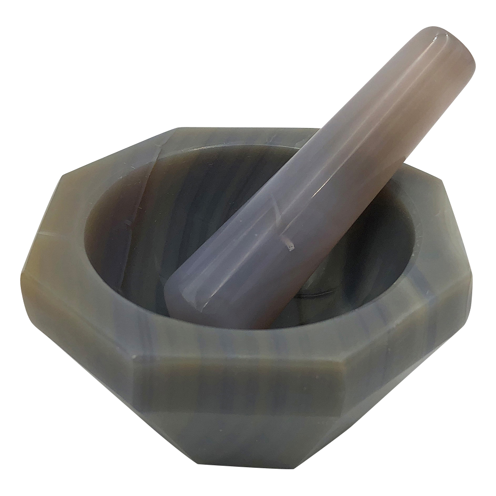 メノー乳鉢（深型） φ65×φ80×25mm 乳棒付き