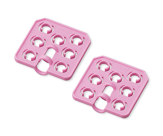 ミニローテーター用5mL／7mLチューブホルダー 1セット（2枚入）