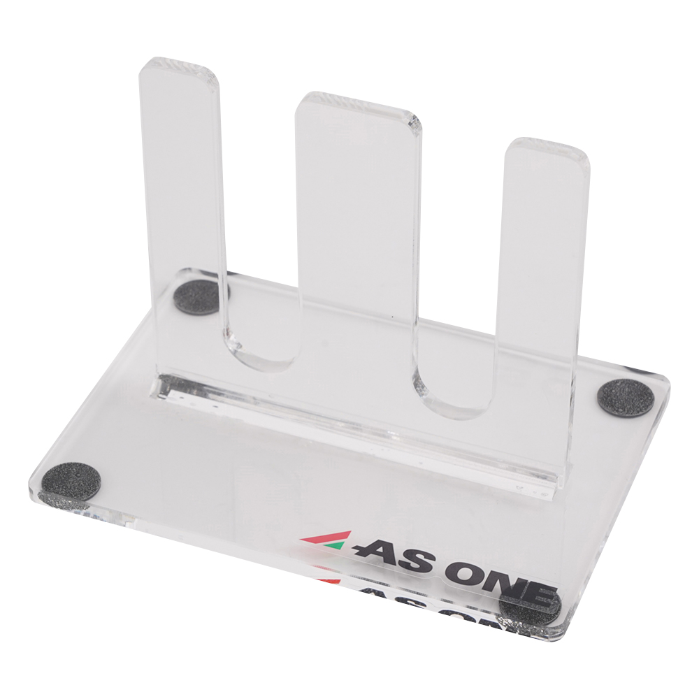 ガス流量計（PC製・バルブ付き）用スタンド KZ-7002-ST