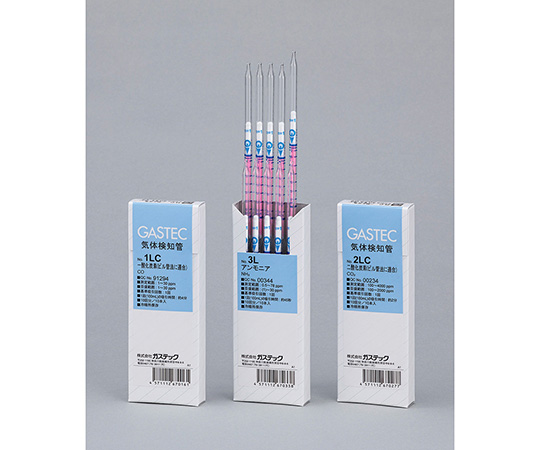 ガス検知管 電動吸引式（住宅内環境ガス・大気汚染測定用） ホルムアルデヒド 91P