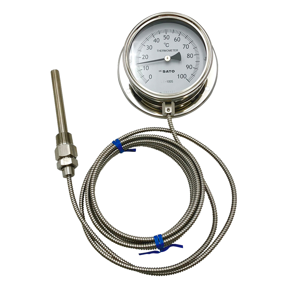 隔測式温度計（壁掛式） 0～100℃ LB-100S