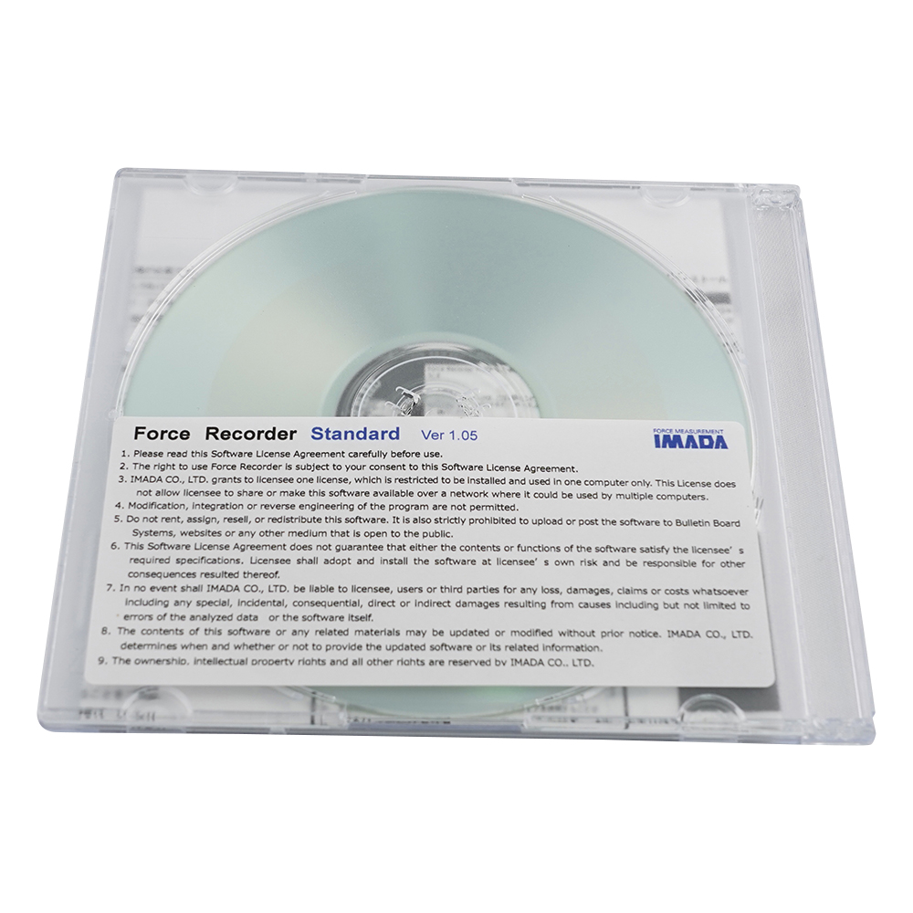 ﾃﾞｼﾞﾀﾙﾌｫｰｽｹﾞｰｼﾞ用ｸﾞﾗﾌ作成･編集ｿﾌﾄｳｪｱ ForceRecorder ｽﾀﾝﾀﾞｰﾄﾞ Force Recorder Standard