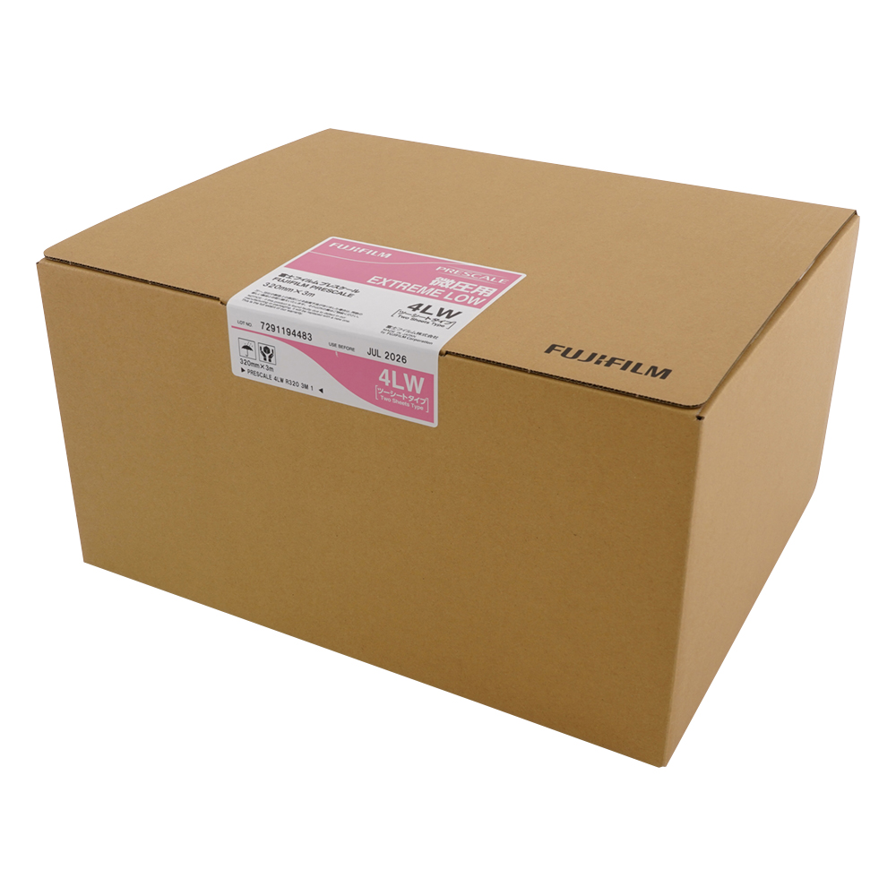 プレスケール（圧力測定フィルム）微圧用 4LW