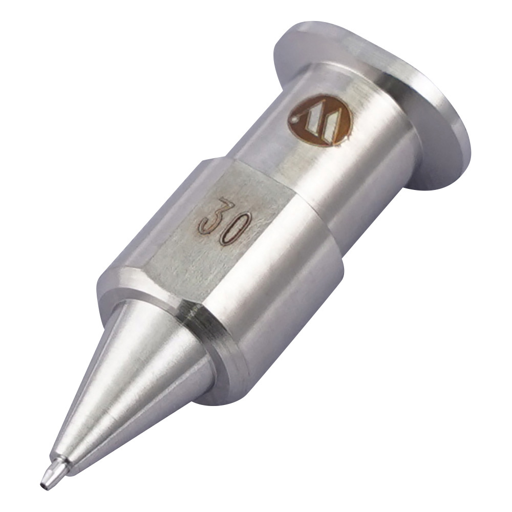 精密ソリッドノズル ノズル内径0.3mm SHN-0.3N