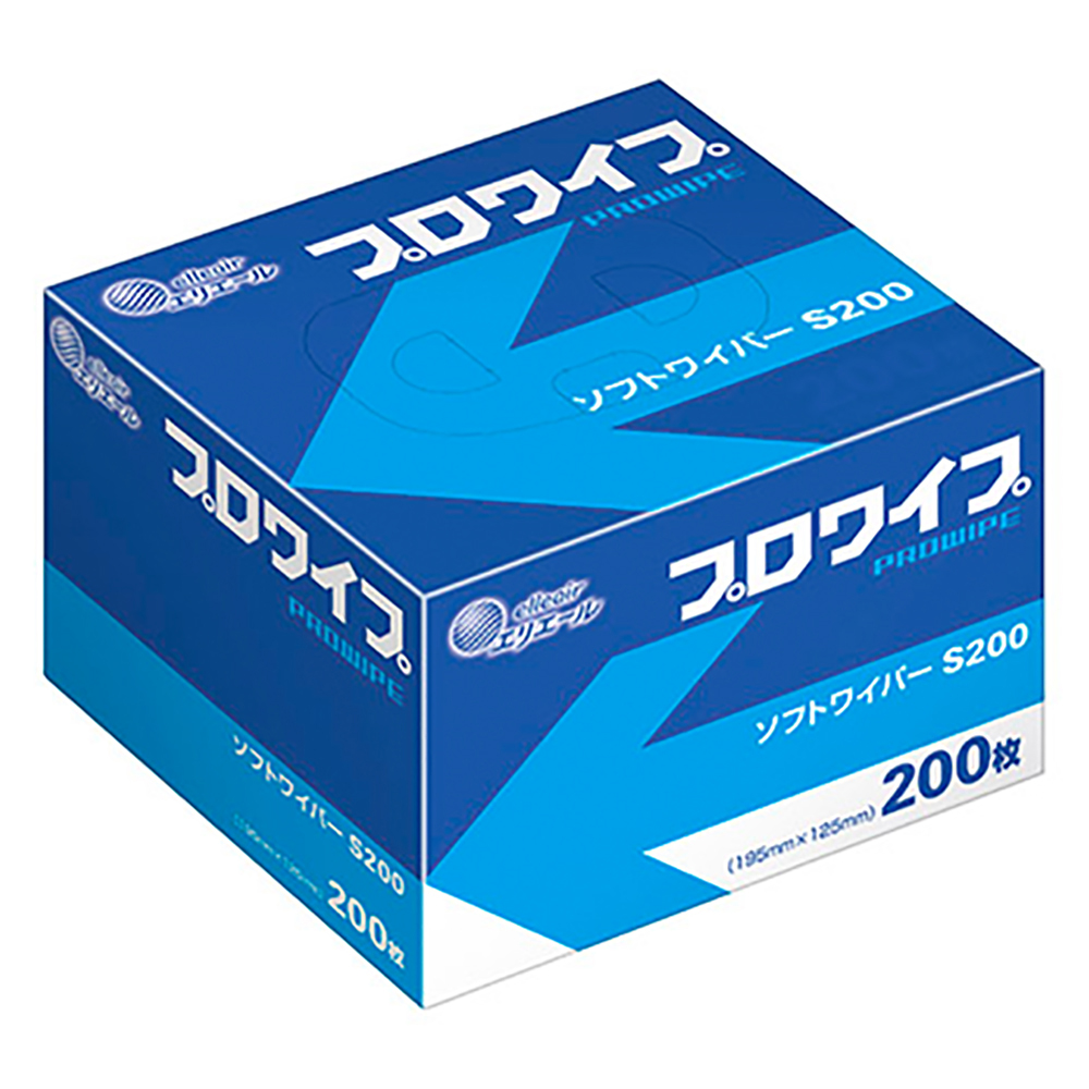 エリエール プロワイプ ソフトワイパーS200 1箱（200枚×72袋入） 20703128