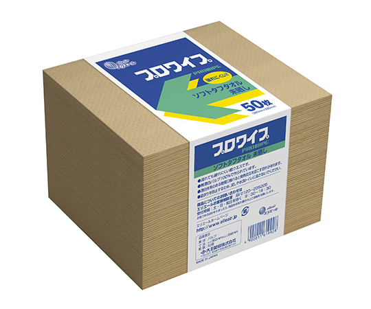 エリエール プロワイプ ソフトタフタオル 未晒帯どめ50 1袋（50枚×24袋入） 20703356