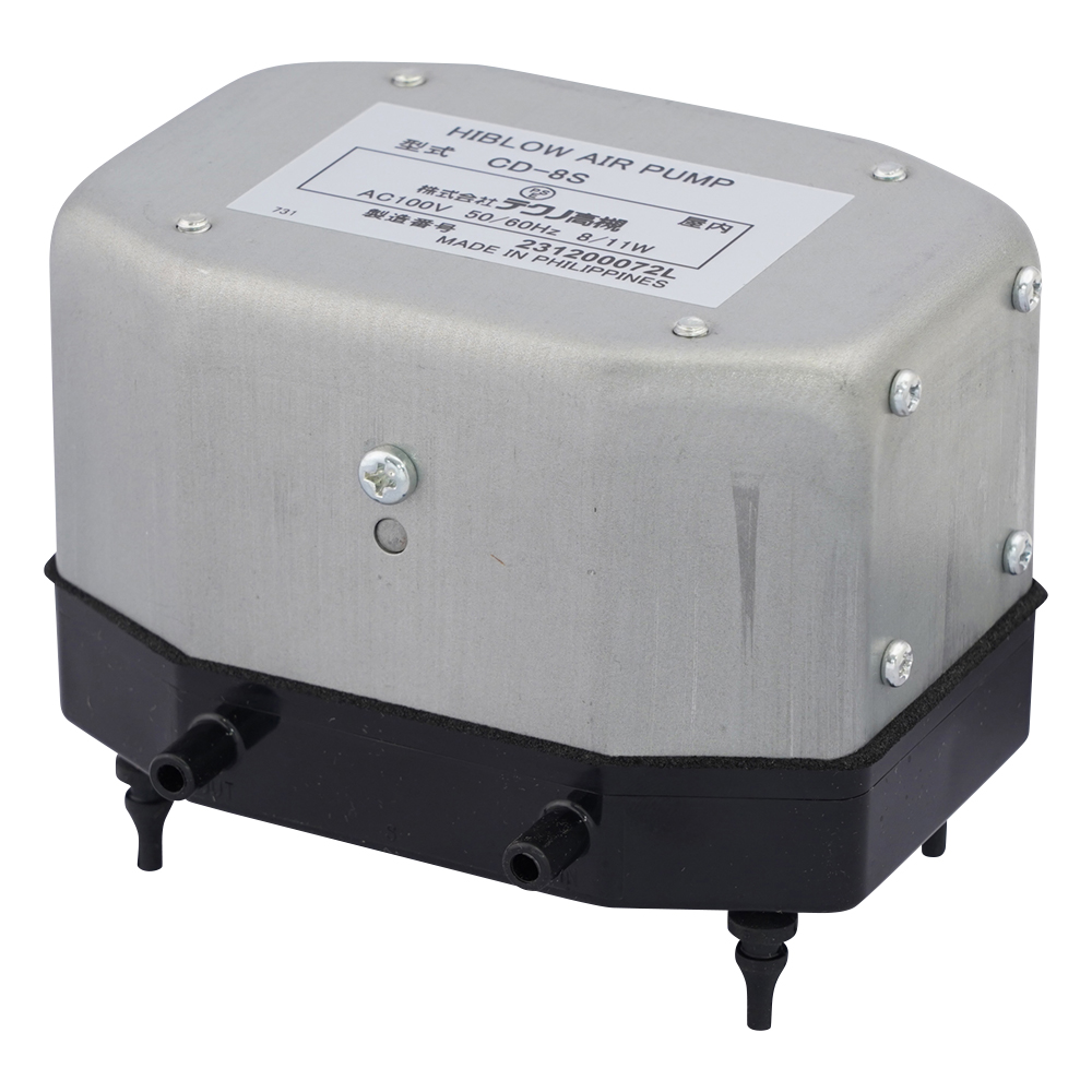 小型エアーポンプ（ダイアフラム式）吐出型 CD-8S
