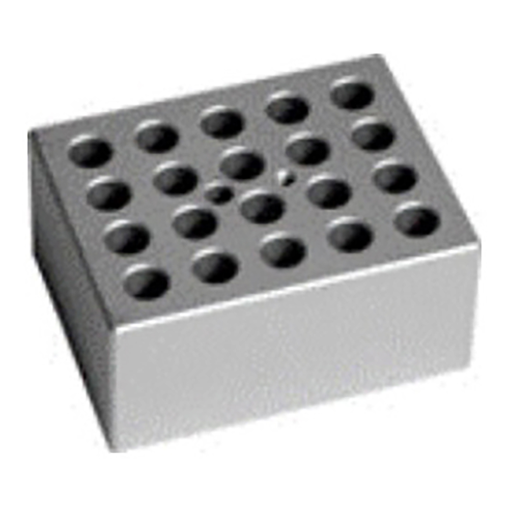 ドライバス用アルミブロック 1.5mL 20穴用
