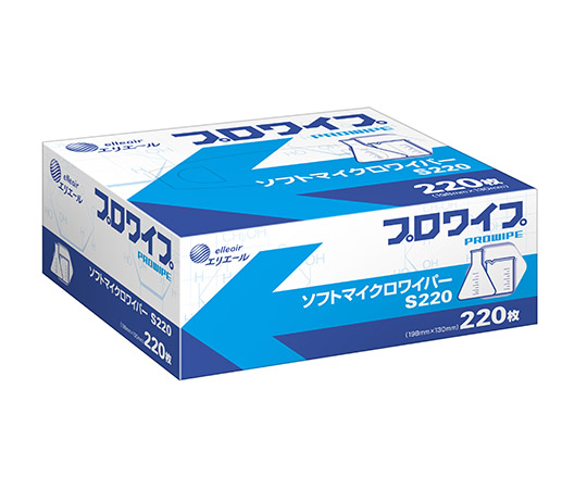 エリエール プロワイプ ソフトマイクロワイパーS220 220枚×72箱 20703153