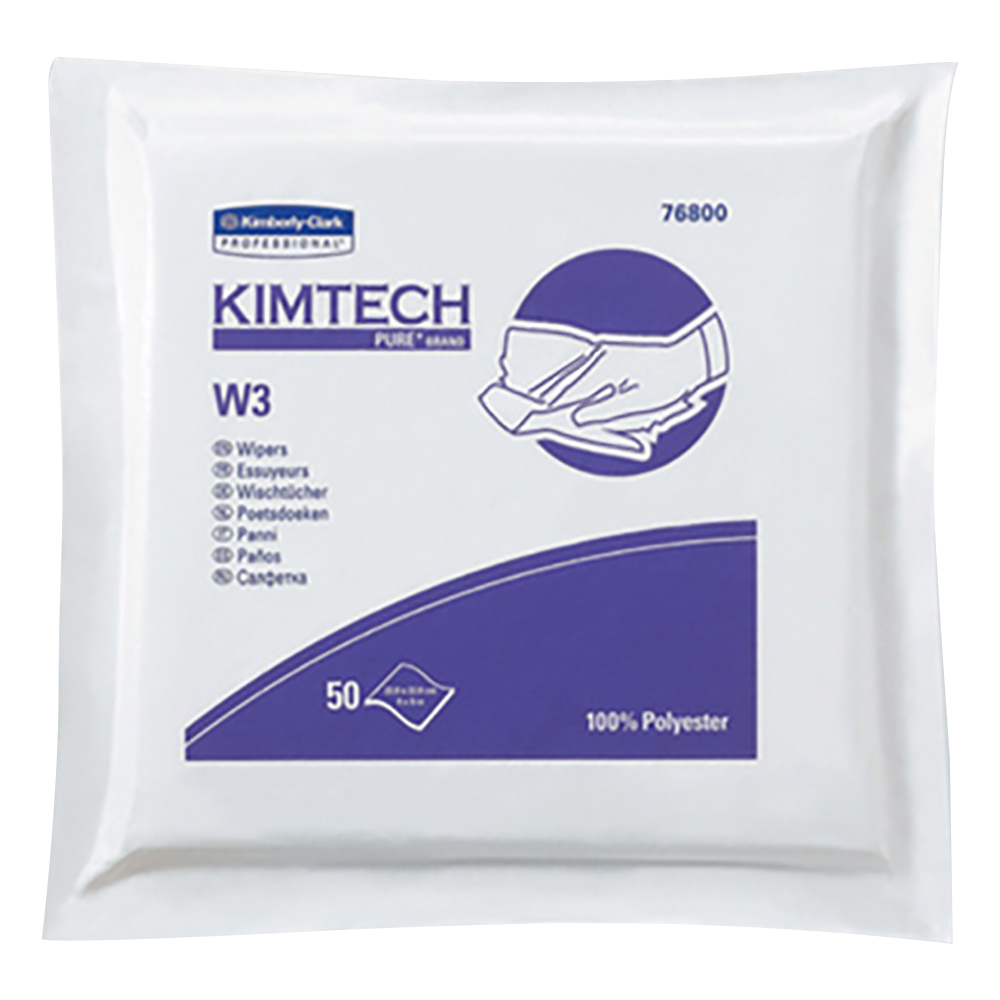 キムテクピュアW3ドライワイパー9インチ 1箱（50枚×20袋入） 63120