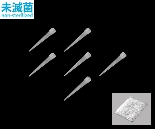 アイビスピペットチップ（バルクパック） 1～200uL ナチュラル 1000本入 I-703C