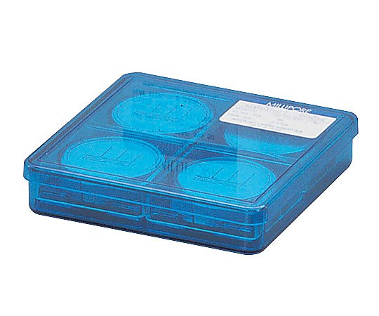 メンブレンフィルター（セルロース混合エステル・格子入） 0.45um×φ25mm 100枚入 白 HAWG02500