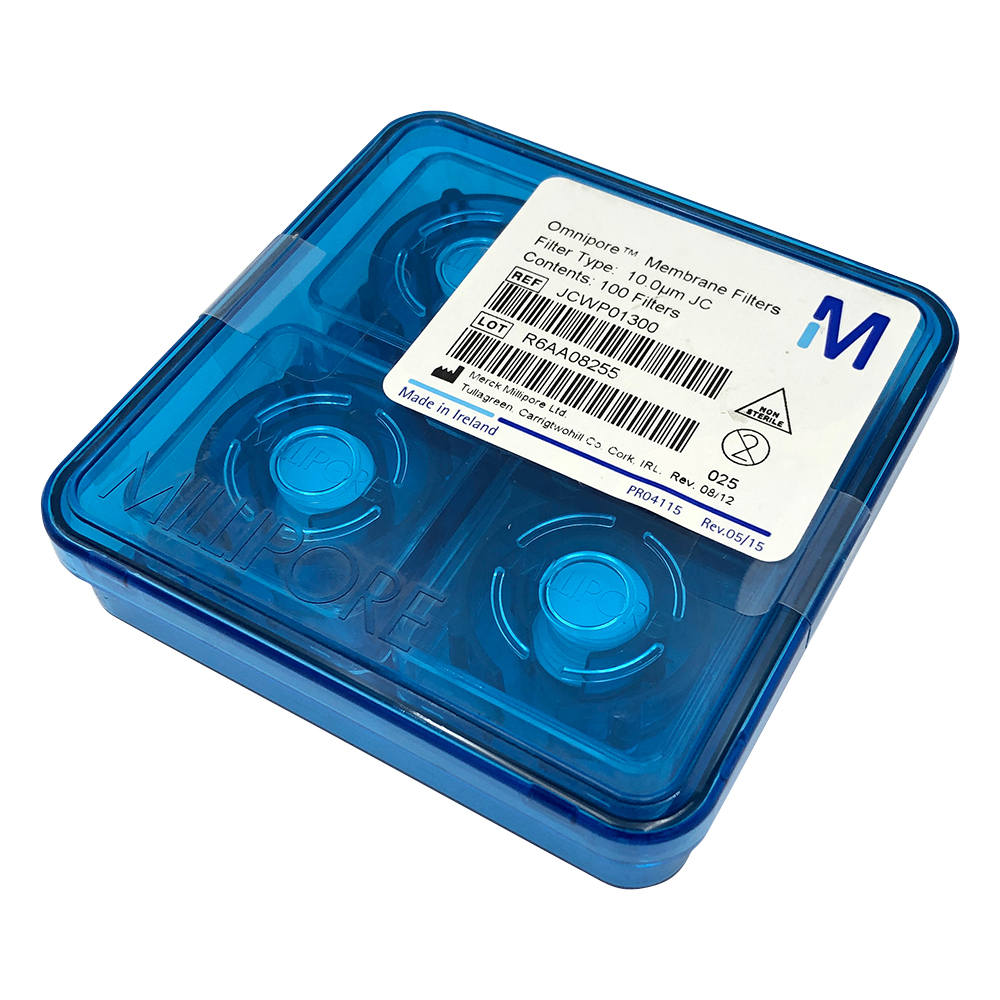 オムニポアTM メンブレン（水系、溶媒系両用） 10um×φ13mm 100枚入 JCWP01300