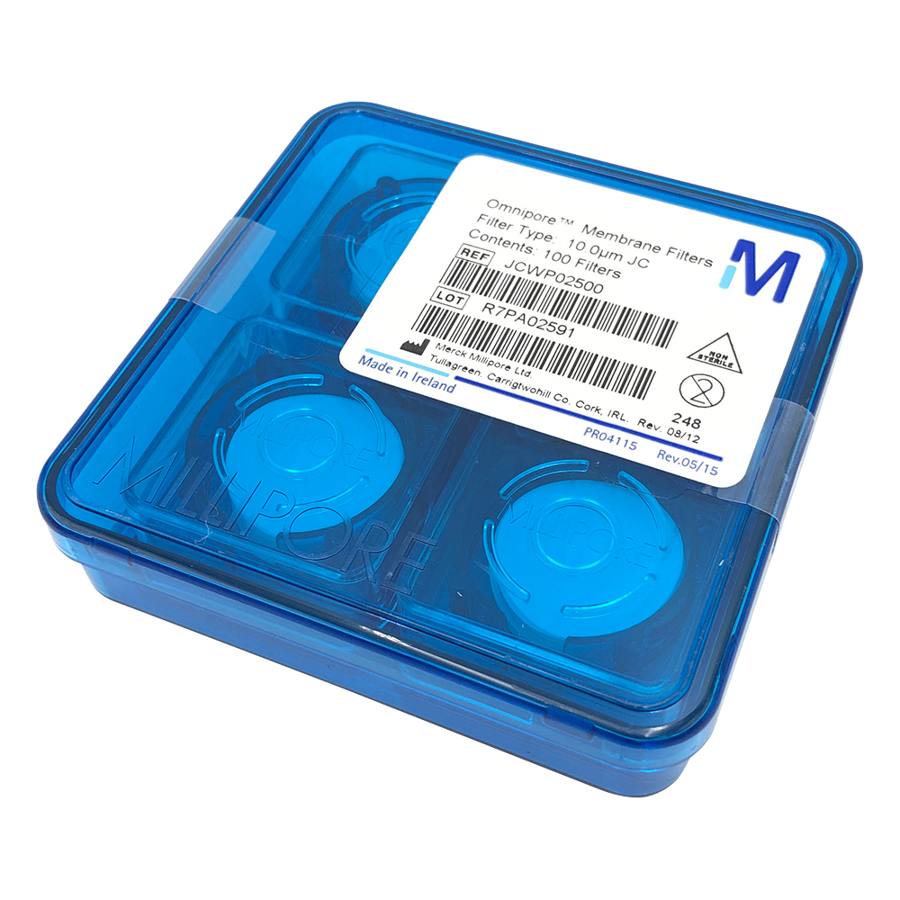 オムニポアTM メンブレン（水系、溶媒系両用） 10um×φ25mm 100枚入 JCWP02500