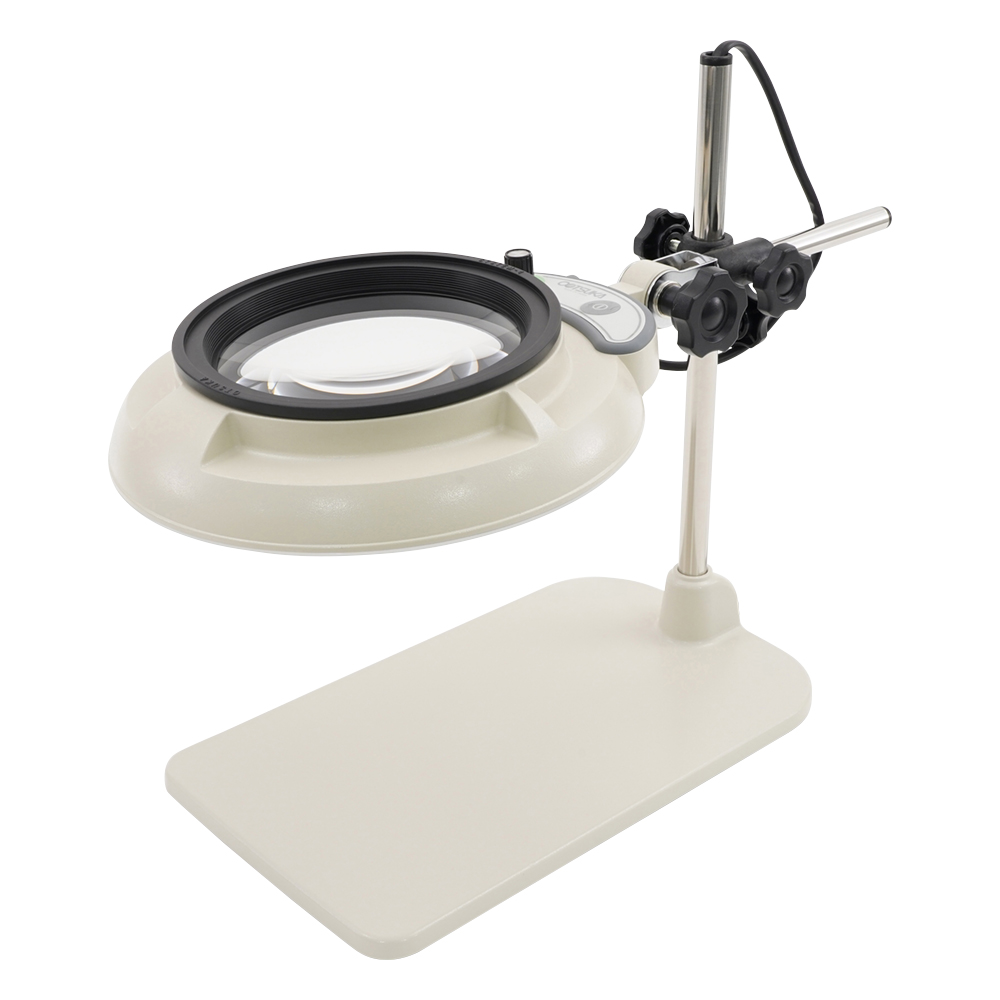 LED照明拡大鏡（テーブルスタンド式） ENVL-B 4x