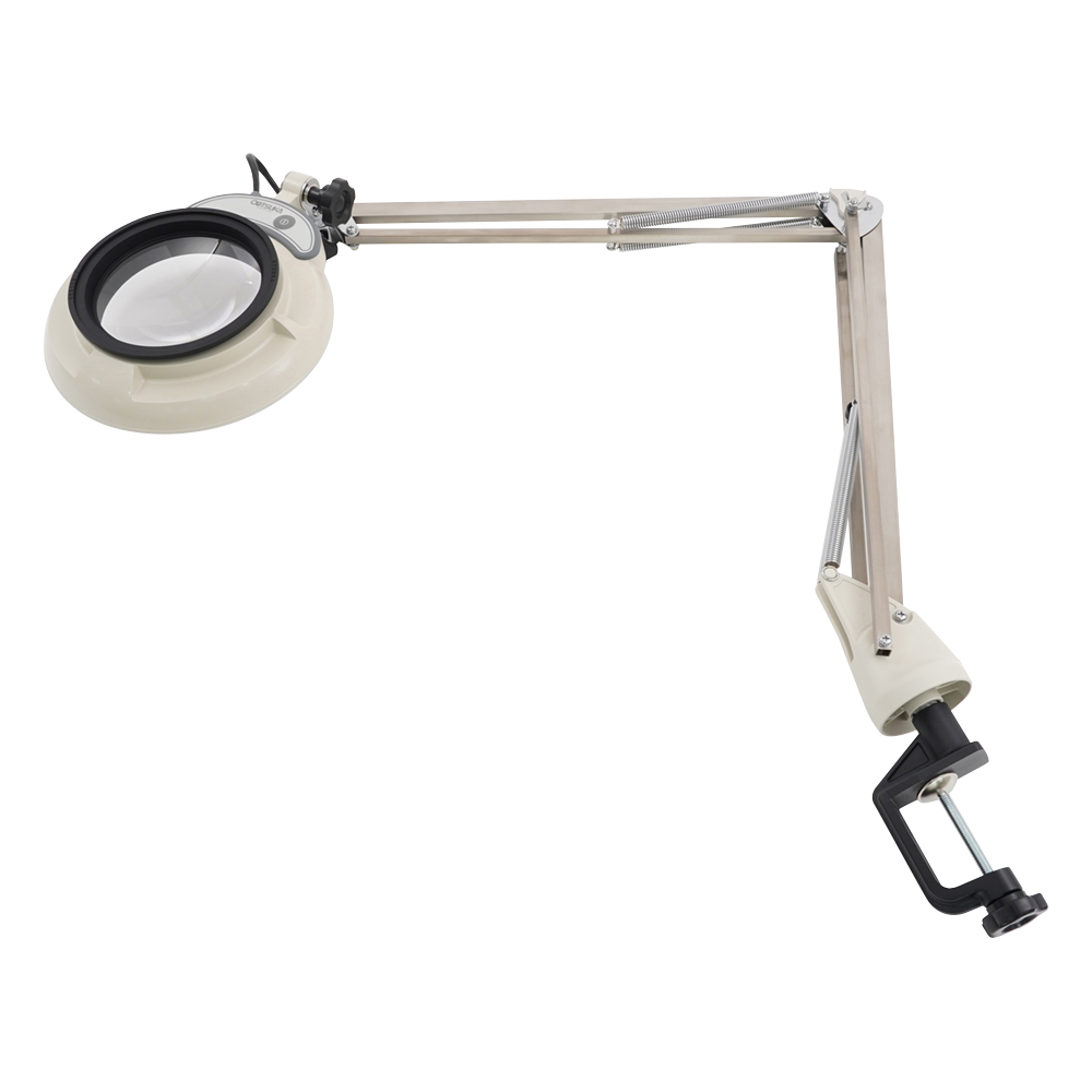 LED照明拡大鏡（フリーアーム・クランプ取付式） SKKL-F 2x