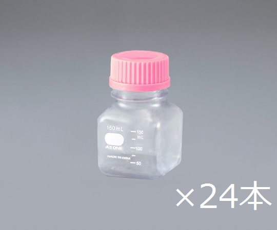 ビオラモポリカーボネイト角型ボトル 150mL（ケース販売） 24本入