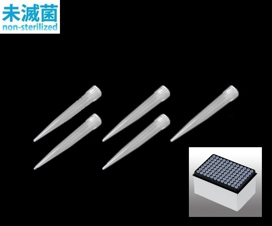 アイビススペアボックス（ボックスパック用スペアープレート） 100～1000uL 96本/袋×10袋 IN122-804C