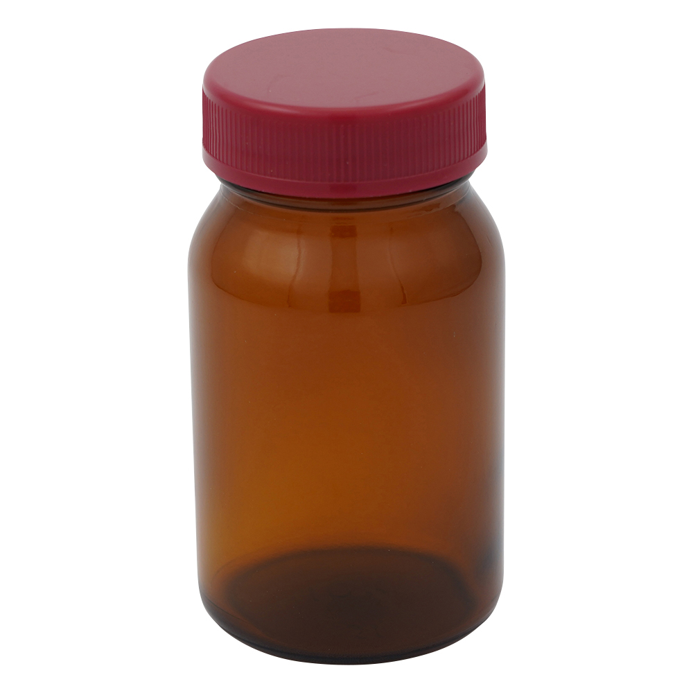 規格瓶（広口） 茶褐色 108mL No.10K