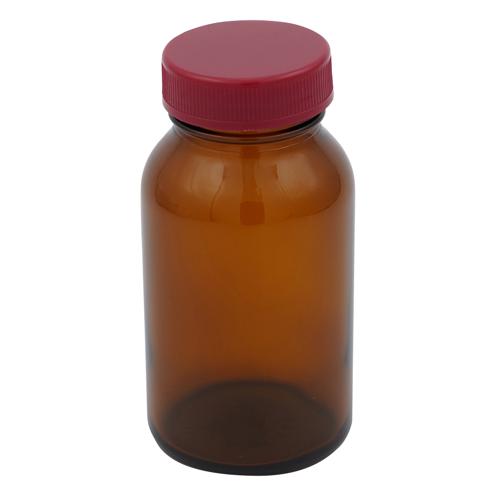 規格瓶（広口） 茶褐色 173mL No.12K