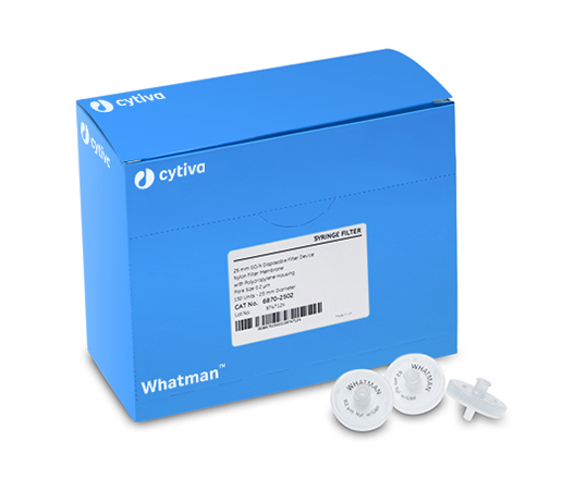 シリンジフィルター GD／X φ25mm・0.2μm PVDF 1箱（150個入） 6872-2502