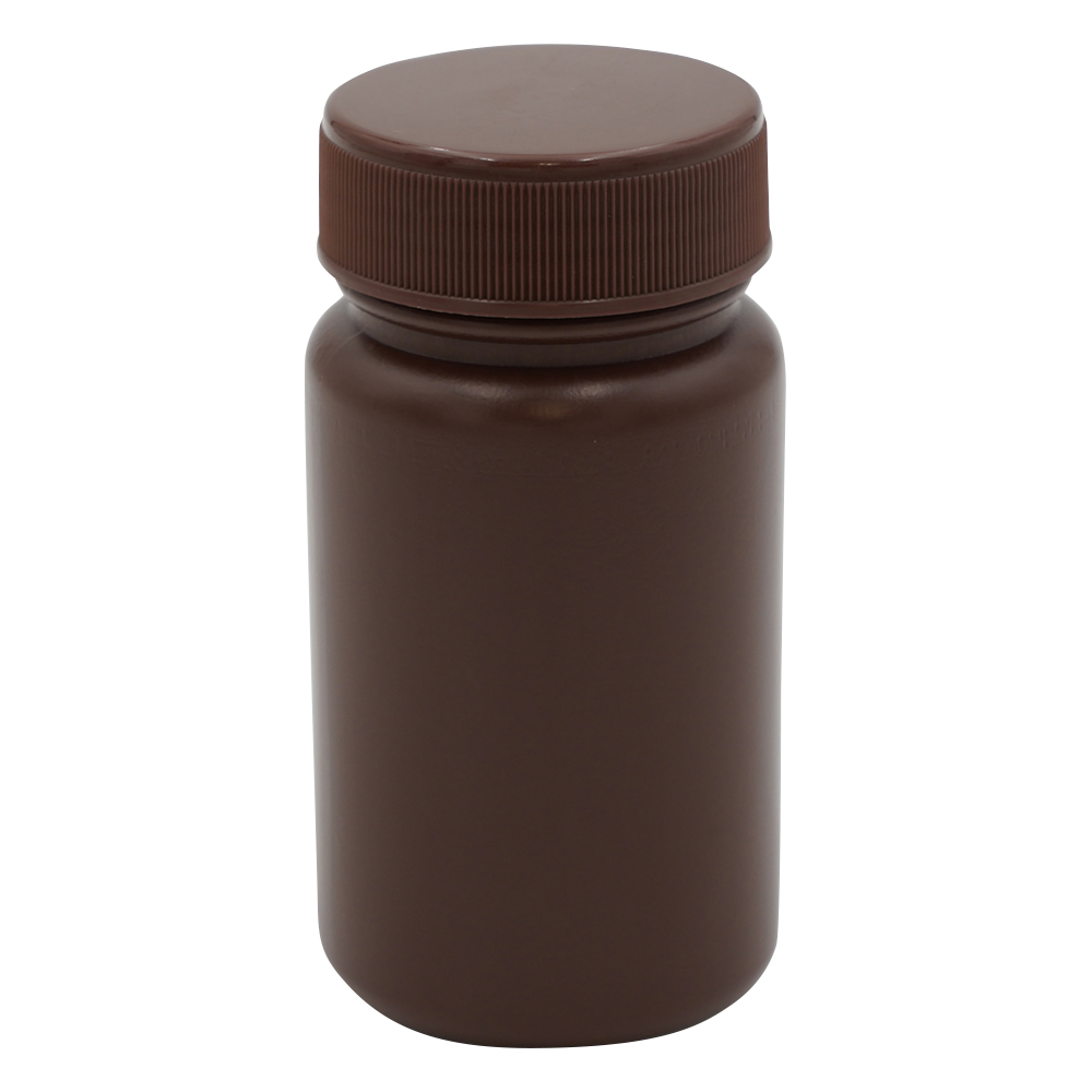 標準規格瓶 丸型広口（遮光） 100mL 1本 1032-01